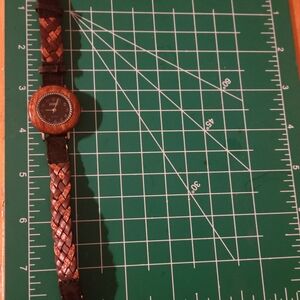 Vintage Gitano Wood Watch